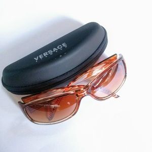 Versace Wraparound Sunglasses